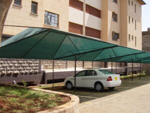 How does shade cloth gets used in garden?